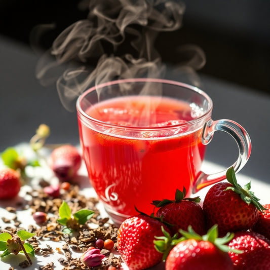 No.30 + Wild Strawberry -Tea Sun-Ripened Bliss with Rose Hips - Loose Leaf Tea