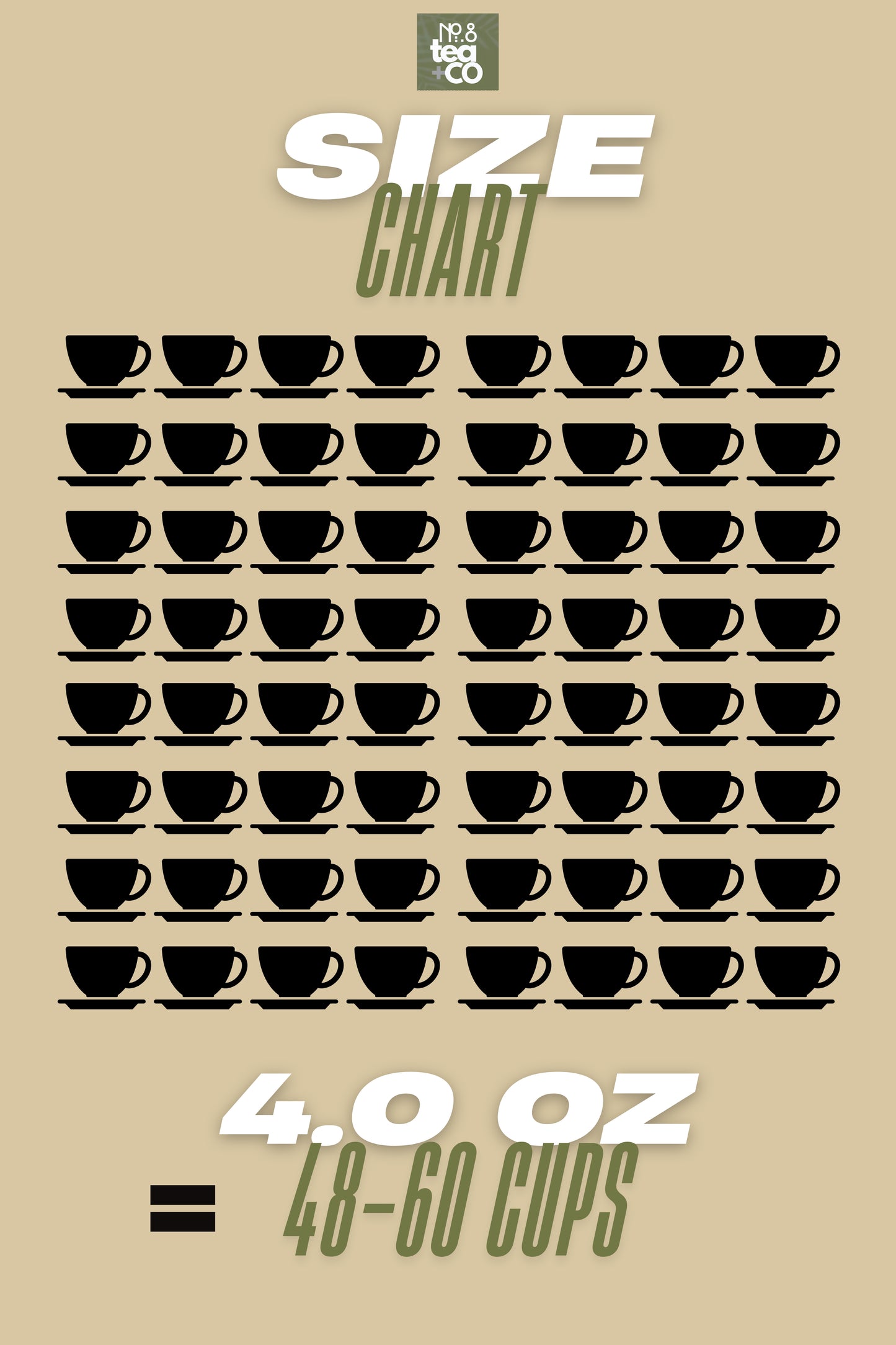 Size chart 4oz
