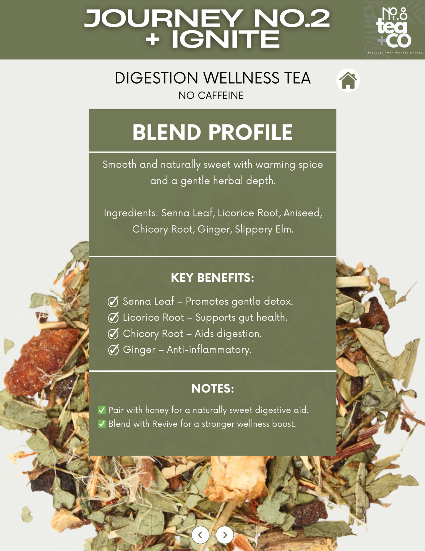 No.2 + Ignite - Loose Leaf Tea