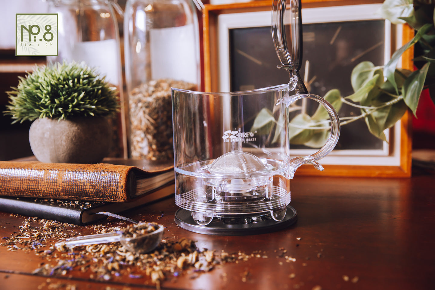 No.8 Ez Brew - Easy to Use Brewing for Premium Tea - Tea accessories