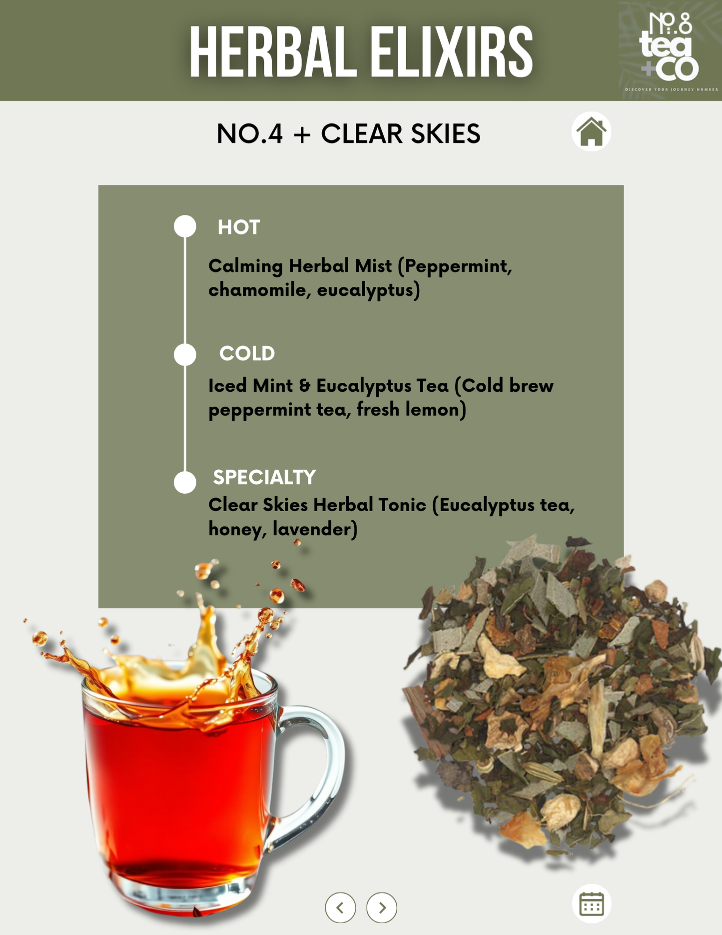 No.4 + Revive- Respiratory Tea with Peppermint Leaves - Loose Leaf Tea