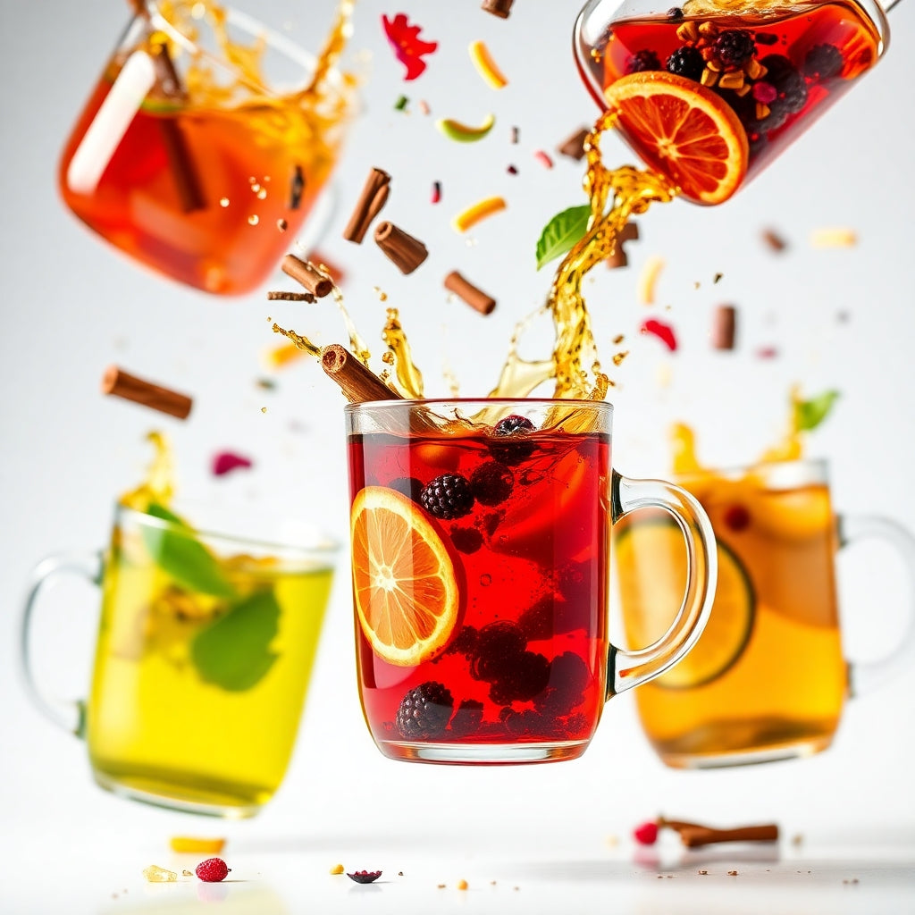 No.15 + Berry Blast Herbal Tea with Rose Hips - Loose Leaf Tea