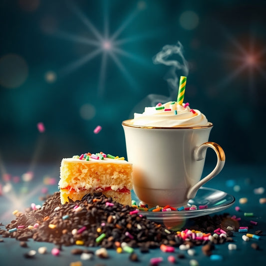 No.27 + Birthday Cake- Herbal Tea with Sprinkles - Loose Leaf Tea