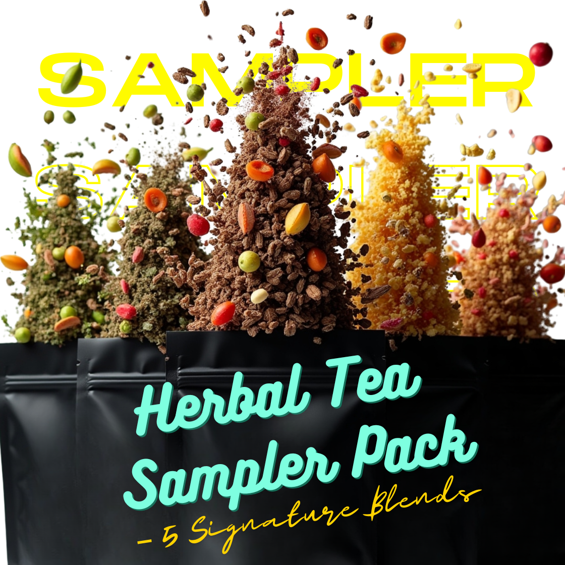 5 Pack Sampler - Loose Leaf Tea