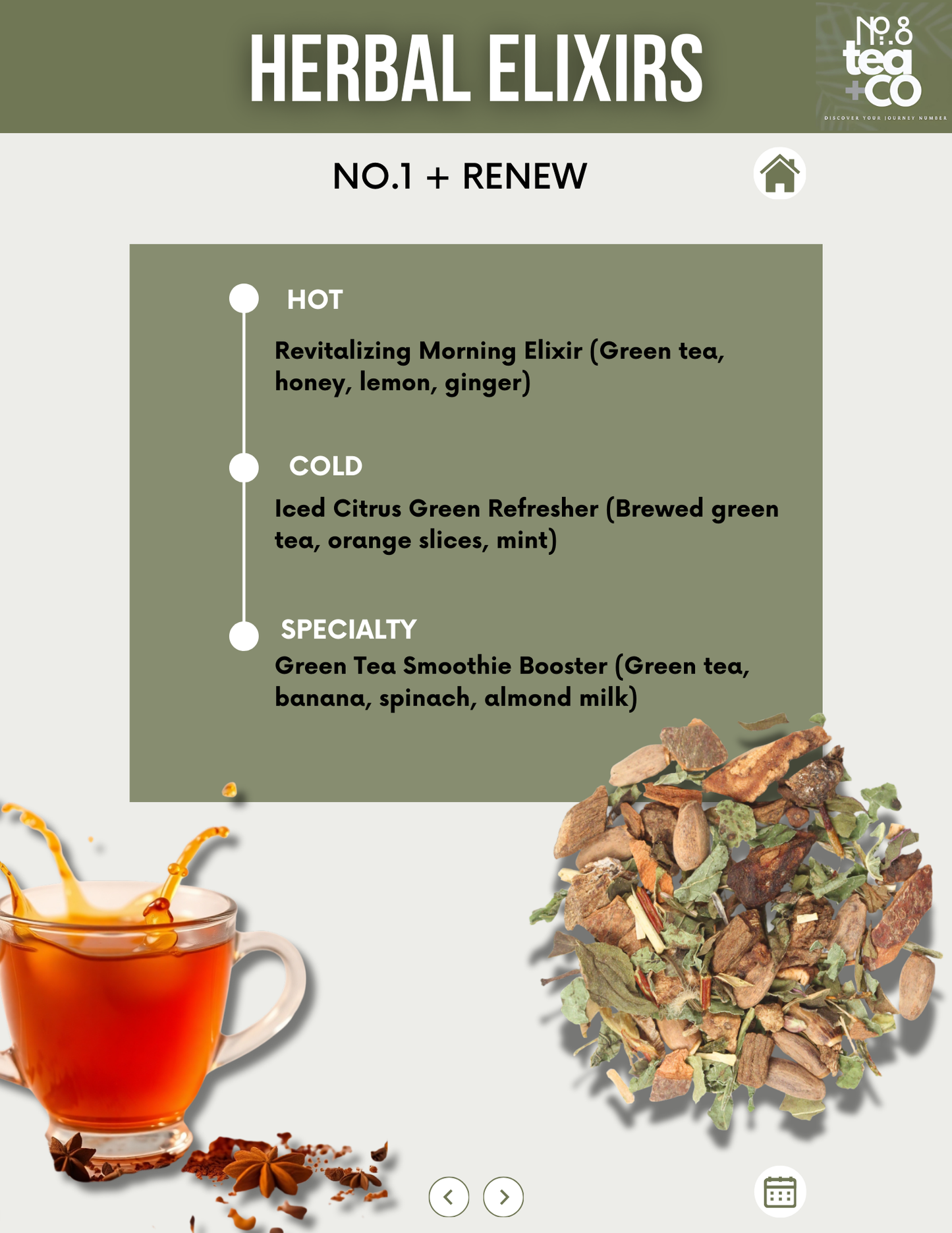 Journey NO.1 Renew Detox Tea with Green Rooibos Tea - Loose Leaf Tea