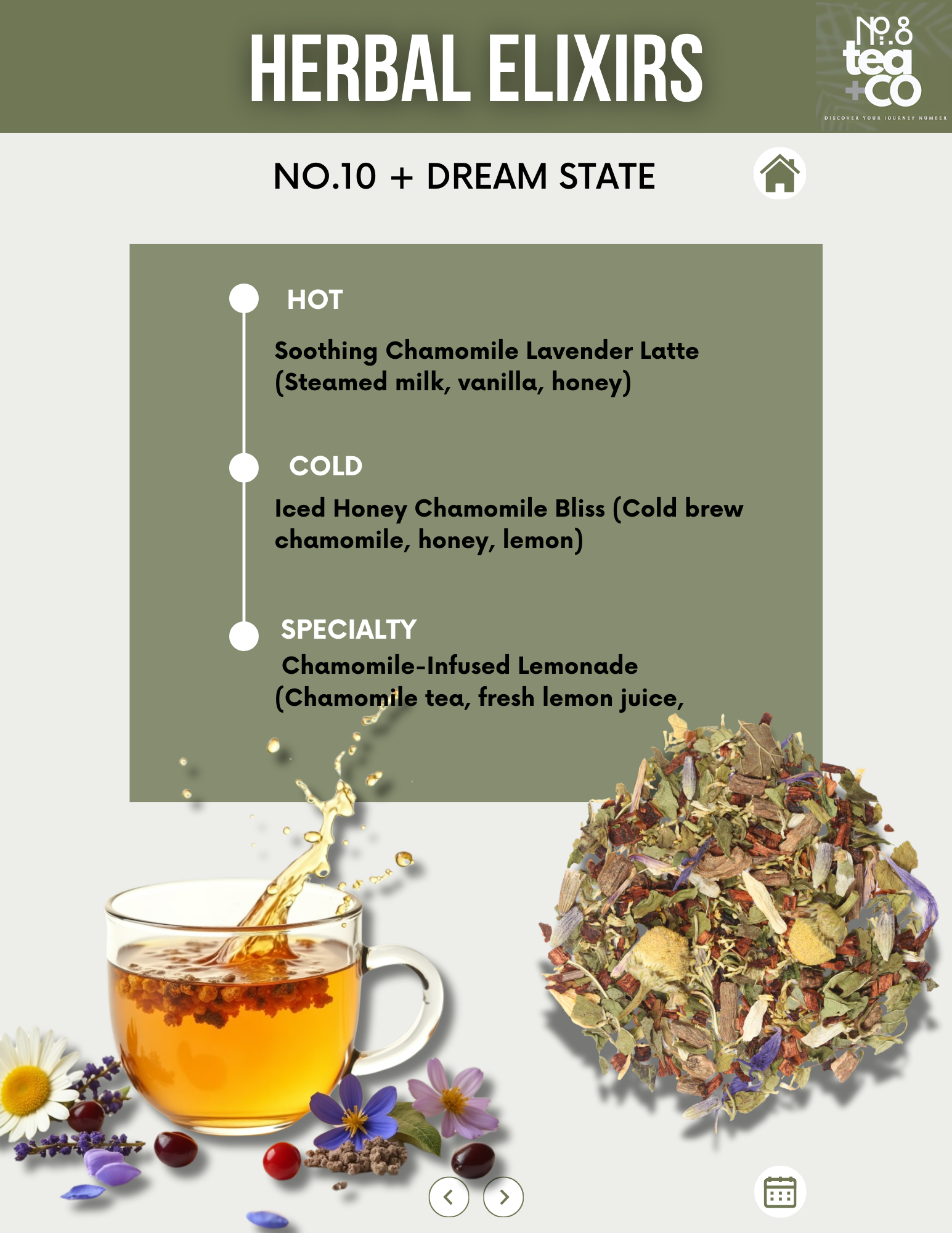 Journey NO.10 Dream State Herbal Tea with Valerian Root - Loose Leaf Tea