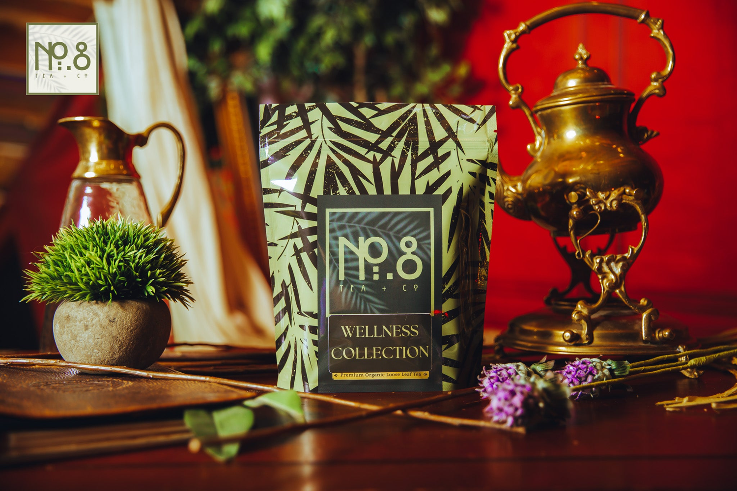 No.8 Tea + Co Wellness Collection