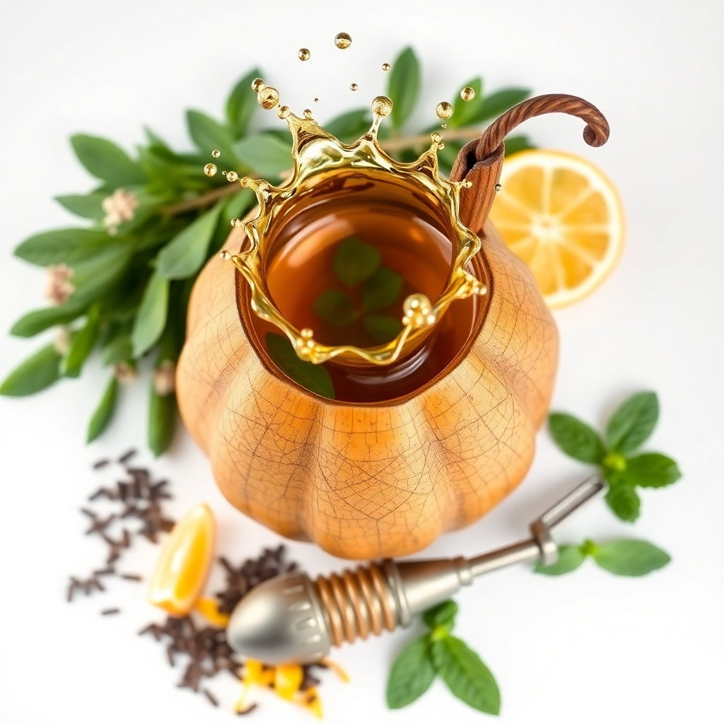 No.18 + Yerba Mate Traditional South American Beverage Robust Flavor - Loose Leaf Tea