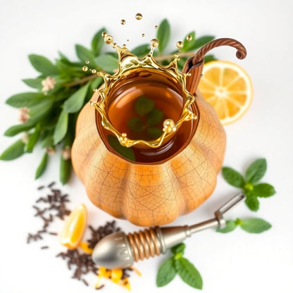 No.18 + Yerba Mate Traditional South American Beverage Robust Flavor - Loose Leaf Tea