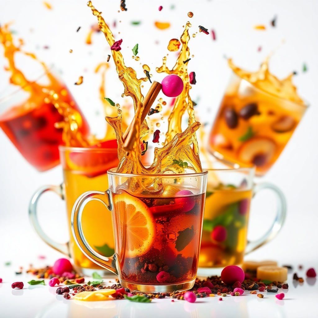 No.7 + Autumn Spice- Apple Tea Natures Finest Ingredients - Loose Leaf Tea