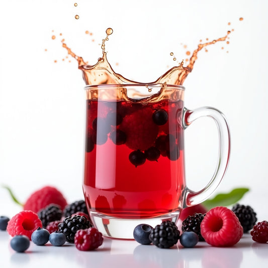 No.15 + Berry Blast Herbal Tea with Rose Hips - Loose Leaf Tea