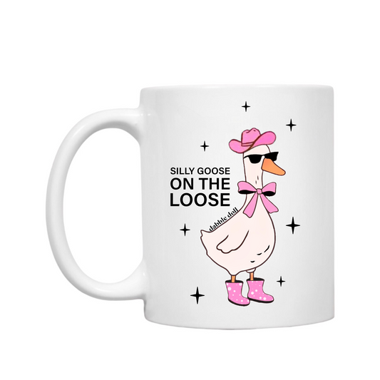 Silly Goose, Funny Coffee Mug Design